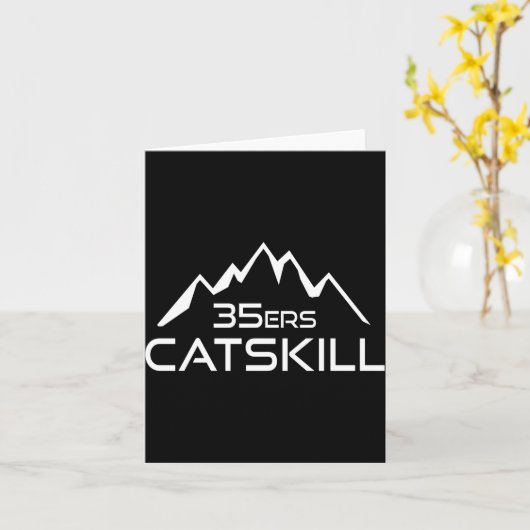 Catskill 35er Mountain _1  カード (黄色い花)