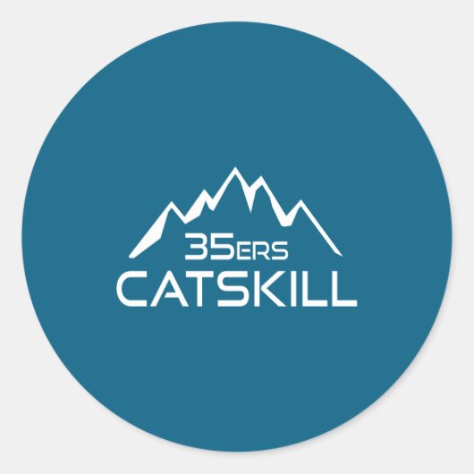 Catskill 35er Mountain _1 ラウンドシール (正面)