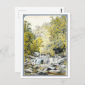 Catskill Cloveの絵を描風景 ポストカード (正面/裏面)