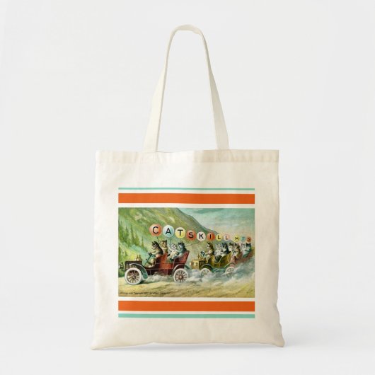 Catskill Mountain Cats Tote Bag トートバッグ (正面)