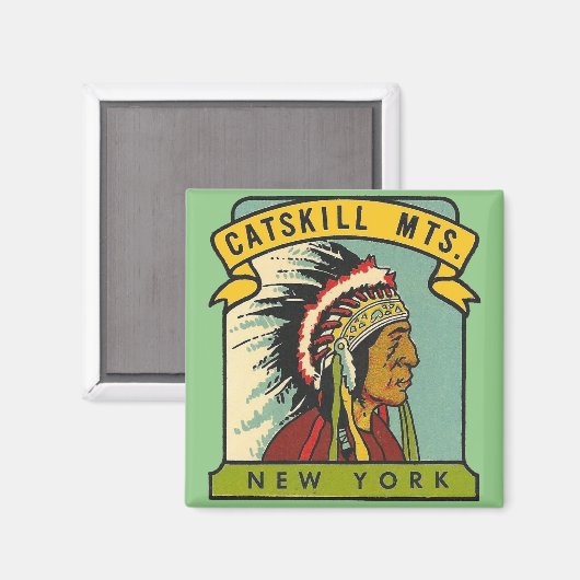 Catskill Mountains旅行 –  マグネット (正面/裏面)