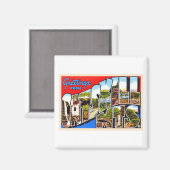 Catskill Mountains New York Large Letterはがき マグネット (正面/裏面)