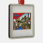 Catskill Mountains New York Large Letterはがき メタルオーナメント (右)