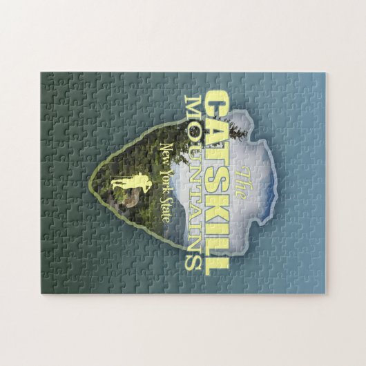 Catskill Mtns (矢印) ジグソーパズル (横)