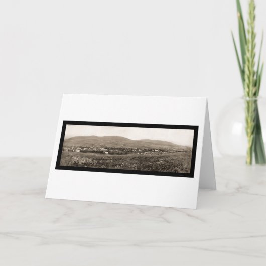 Catskill MtsのハンターNYの写真1898年 カード (正面)