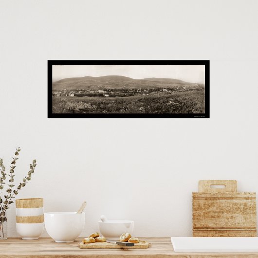 Catskill Mts Hunter NY写真1898 ポスター (キッチン)