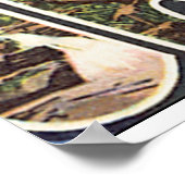 Catskill Mts._Vintage Travel Posterからの挨拶 ポスター (角)