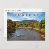 Catskillsからの挨拶 ポストカード (正面/裏面)