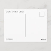 Catskillsからの挨拶 ポストカード (裏面)