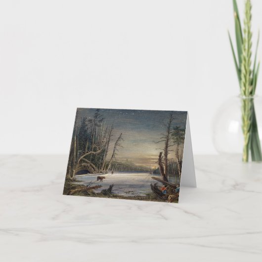 CATSKILLSのクリスマスカードの冬 シーズンカード (正面)