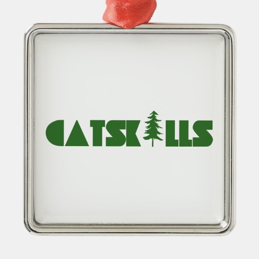 Catskillsツリー メタルオーナメント (正面)