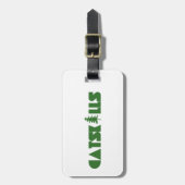 Catskillsツリー ラゲッジタグ (正面縦)