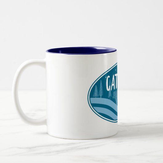 Catskillsニューヨークアウトドア ツートーンマグカップ (左)