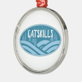 Catskillsニューヨークアウトドア メタルオーナメント (左)