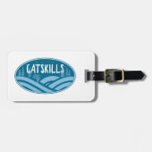 Catskillsニューヨークアウトドア ラゲッジタグ (正面横)