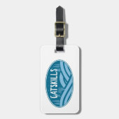 Catskillsニューヨークアウトドア ラゲッジタグ (正面縦)