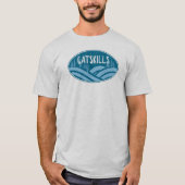 Catskillsニューヨークアウトドア Tシャツ (正面)