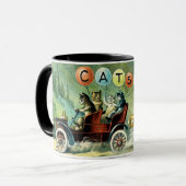 Catskillsニューヨークコーヒーマグ マグカップ (正面左)