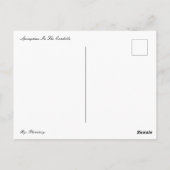 Catskillsポストカードの春 ポストカード (裏面)