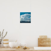 CATSKILLS MOUNTAIN SKYLINE digital poster ポスター (キッチン)