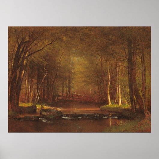 Catskills - Worthington Whittredge Fine Art Poster ポスター (正面)