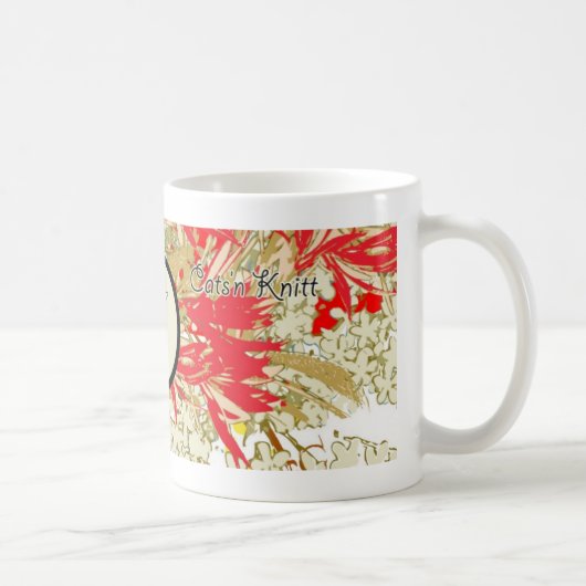 Cats'n Knitt コーヒーマグカップ (右)