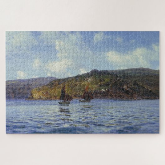 Catspaws off the Land (by Henry Moore) ジグソーパズル (横)