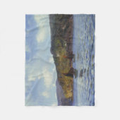 Catspaws off the Land (by Henry Moore) フリースブランケット (正面)