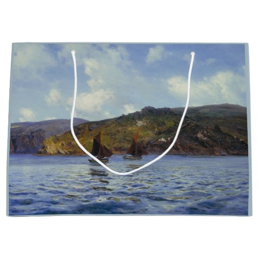 Catspaws off the Land (by Henry Moore) ラージペーパーバッグ (正面)