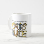 CatsRuleMug コーヒーマグカップ (正面左)