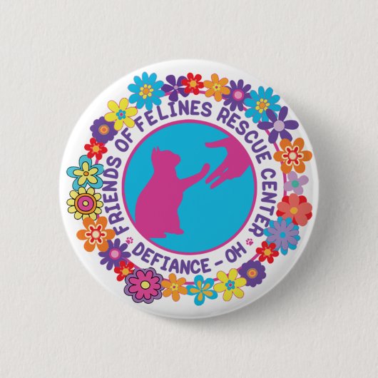 Catstock 2ボタン1 缶バッジ (正面)