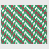 CatsToothのクリスマスパターン ラッピングペーパー (フラット)