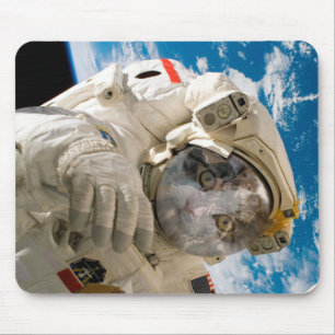 Catstronaut、宇宙飛行士、マウスのマット マウスパッド