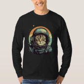 Catstronaut- Cat Sarcastic Novelty Funny Sarcastic Tシャツ (正面)