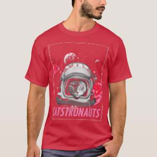 Catstronaut Space Cat Lover Astronaut Scientist  Tシャツ