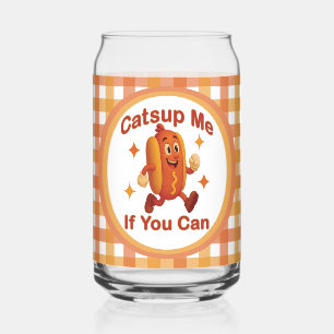 Catsup私もしはホットドッグおもしろいが出来る – Ketchup Pun ガラス缶