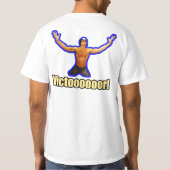 Cattに爪があります Tシャツ (裏面)