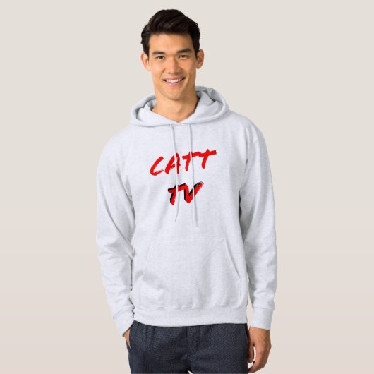 CATT TV HOODIE パーカ (正面フル)