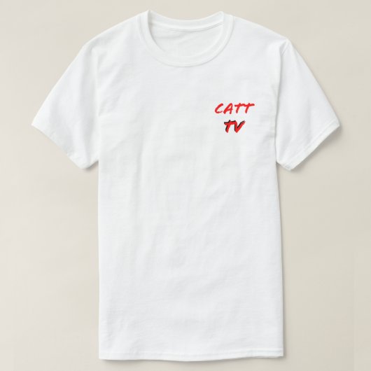CATT TV T-SHIRT Tシャツ (デザイン正面)