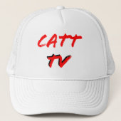 CATT TV TRUCKER PET キャップ (正面)