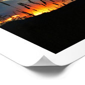 CatTail Sunrise ポスター (角)