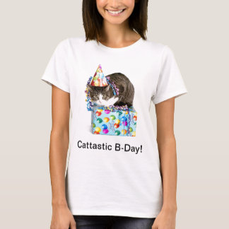 Cattasticの誕生日 Tシャツ