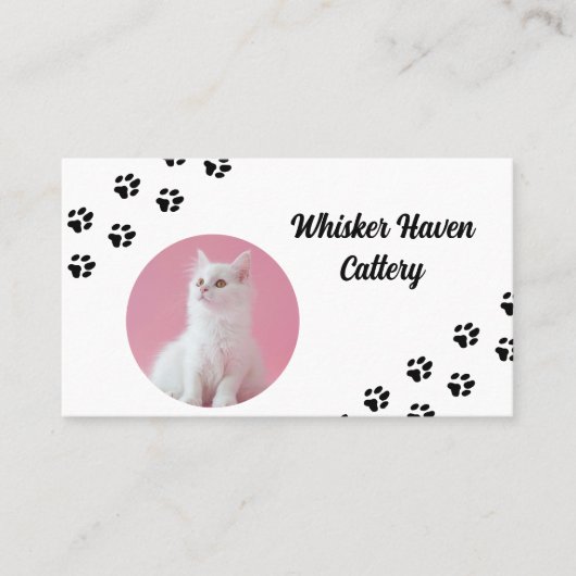 catteryの名刺 名刺 (正面)