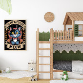 Cattitudeとダッパー猫 ポスター