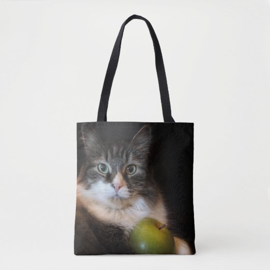 Cattitudeのトートバックを持つ教育者 トートバッグ (正面)