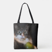 Cattitudeのトートバックを持つ教育者 トートバッグ (裏面)