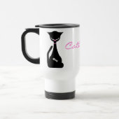 Cattitudeの猫好きのタンブラー トラベルマグ (左)