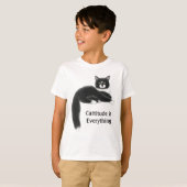 CattitudeはすべてからかいますTシャツをです Tシャツ (正面フル)