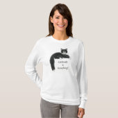 CattitudeはすべてBella Flowyのワイシャツです Tシャツ (正面フル)