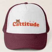 Cattitude キャップ (正面)